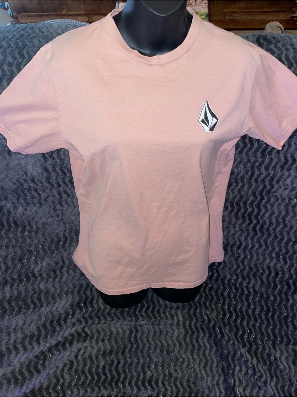 Volcom Pink Logo Tee
